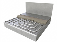 Tacker-installatie op EPS-platen of rasterfolie
