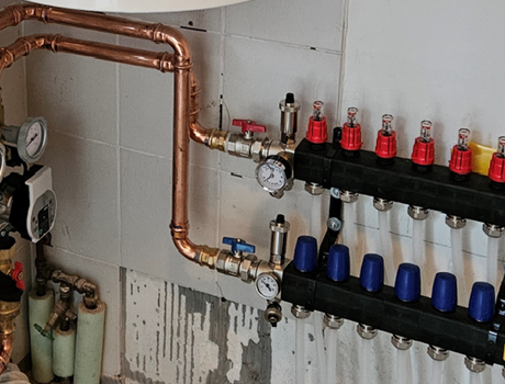 Vloerverwarming instellen
