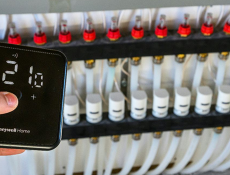 Temperatuur Vloerverwarming