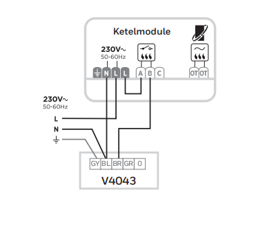 T6R 2-wegklep