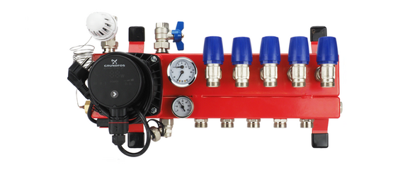 Vloerverwarming-verdelers