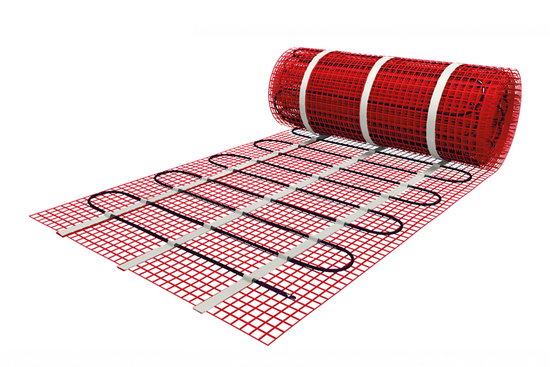 Verwarmingsmat Set 2,5 m² / 375 Watt Set met C16-thermostaat | Wit (inbouw) - afb. 6