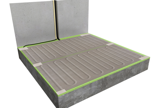 ALU-Mat Set 2m² / 280 Watt Set met C16-thermostaat | Zwart (inbouw) - afb. 4