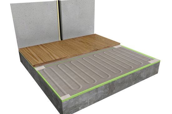 ALU-Mat Set 2m² / 280 Watt Set met C16-thermostaat | Zwart (inbouw) - afb. 5