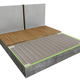 ALU-Mat Set 2m² / 280 Watt Set met C16-thermostaat | Zwart (inbouw) - afb. 5