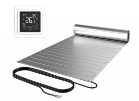 ALU-Mat Set 8m² / 1120 Watt Set met C16-thermostaat | Wit (inbouw)