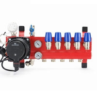 Compact Stalen Front LTV-Verdeler 10 Groeps