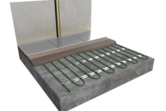 e-HEAT Cable Set 152,9 m / 2600 Watt Set met C16-thermostaat | Zwart - afb. 4