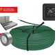 e-HEAT Cable Set 58,8 m / 1000 Watt Set met C16-thermostaat | Zwart - afb. 2