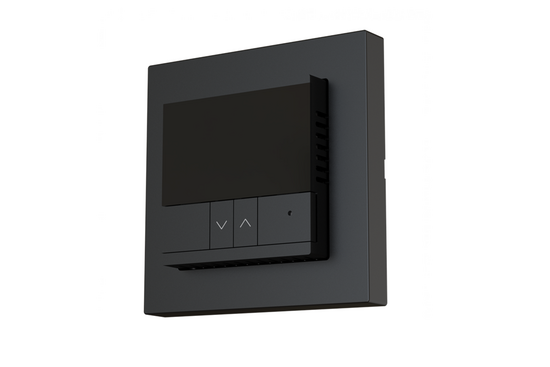 T20 Digitale WiFi Klokthermostaat T20-thermostaat (inbouw) | RAL 9011 Zwart - afb. 2