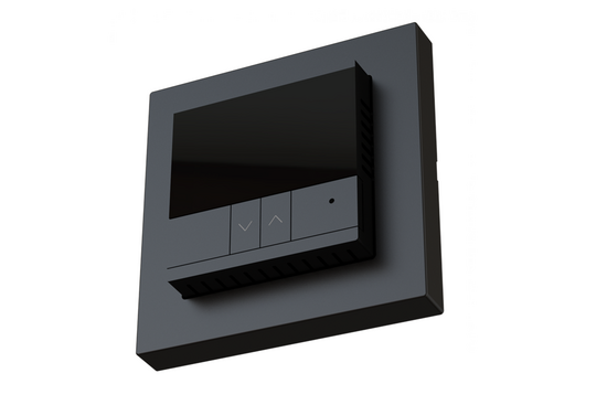 T20 Digitale WiFi Klokthermostaat T20-thermostaat (inbouw) | RAL 9011 Zwart - afb. 4