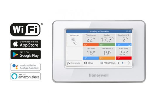 EvoHome WiFi 4-zone OT-radiatorpakket - afb. 2