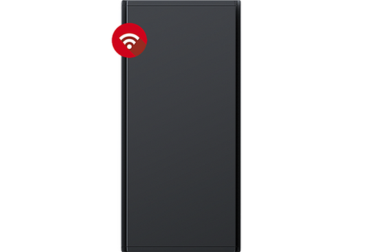 ICON WI-FI Elektrische Verticale Paneelradiator 2000 Watt (45cm x 180cm) | Grijs (RAL 7024) - afb. 2