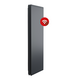 ICON WI-FI Elektrische Verticale Paneelradiator 2000 Watt (45cm x 180cm) | Grijs (RAL 7024) - afb. 1
