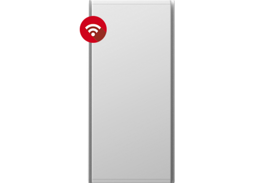 ICON WI-FI Elektrische Verticale Paneelradiator 750 Watt (45cm x 95cm) | Wit (RAL 9003) - afb. 2