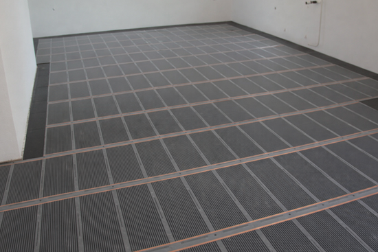 Infrarood Folie Set 5 m² / 600 Watt Set met C16-thermostaat | Wit - afb. 5