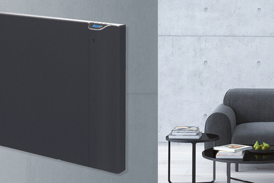 KLIMA Elektrische Paneelradiator 750 Watt (50cm x 68cm) | Grijs (RAL 7024) - afb. 3