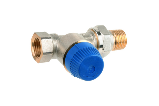 TRV Radiatorkranen Radiatorafsluiter, recht 3/4" (20mm) - afb. 1