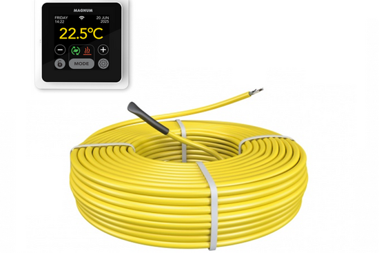 MAGNUM Cable Set 41,2 m / 700 Watt Set met MRC-thermostaat | Wit - afb. 1