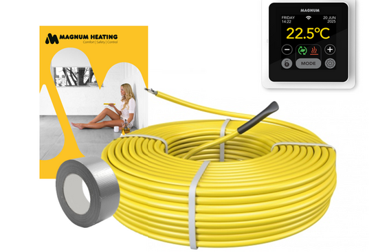 MAGNUM Cable Set 41,2 m / 700 Watt Set met MRC-thermostaat | Wit - afb. 2