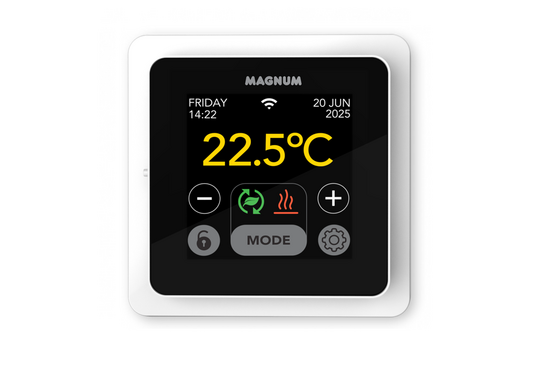 MAGNUM Decoupling Set 2,5m² / 375 Watt Set met MRC²-thermostaat | Wit - afb. 5
