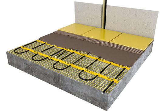 MAGNUM Mat Set 12 m² / 1500 Watt Set met MRC-thermostaat | Wit - afb. 4