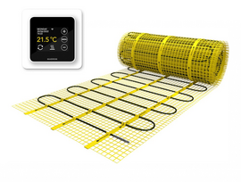 MAGNUM Mat Set 2,5 m² / 375 Watt Set met MRC-thermostaat | Wit