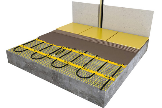 MAGNUM Mat Set 3,5 m² / 525 Watt Set met MRC-thermostaat | Wit - afb. 4