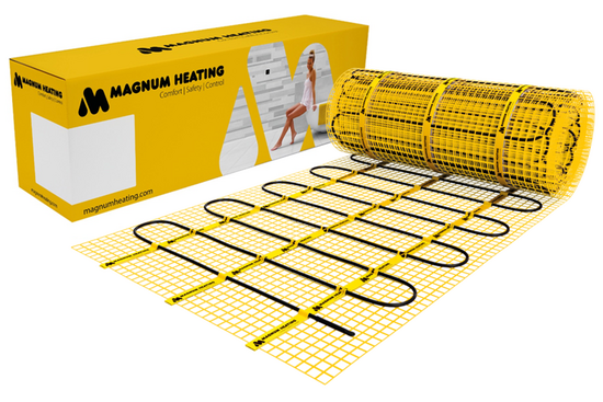 MAGNUM Elektrische Mat Set 6 m² 6 m² / 900 Watt Set met MRC-thermostaat | Wit - afb. 9