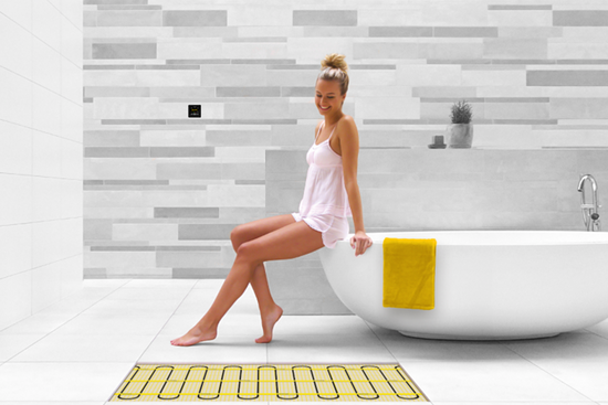 MAGNUM Mat Set 8 m² / 1200 Watt Set met MRC-thermostaat | Zwart - afb. 3