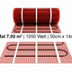 e-HEAT Mat Set met MIC²-klokthermostaat 7,00 m² / 1050 Watt - afb. 2