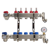 Open Regular RVS Verdeelunit 5 Groeps