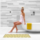 MAGNUM Mat Set met Thermostaat in Wit Mat 25,00 m² | 3125 Watt - afb. 3