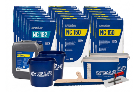 UZIN NC 150 Dichtzet- en egalisatieset, 50 m² - afb. 1