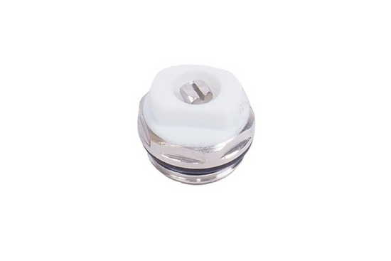 Verdeler-onderdelen Ontluchter (handmatig) - Vernikkeld 1/2" - afb. 1