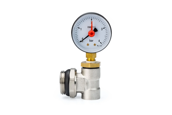Verdeler-onderdelen Manometer met dompelbuis - afb. 1