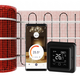 Verwarmingsmat Set Professional WiFi 1m² / 150 Watt Set met C16-thermostaat | Zwart (inbouw) - afb. 1