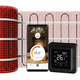 Verwarmingsmat Set Professional WiFi 2,5 m² / 375 Watt Set met C16-thermostaat | Zwart (inbouw) - afb. 1