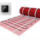 Verwarmingsmat Set 2,5 m² / 375 Watt Set met ET44-thermostaat | Wit (inbouw) - afb. 1