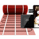 Verwarmingsmat Set Basic WiFi 4 m² / 600 Watt Set met ET44-thermostaat | Zwart (inbouw) - afb. 1