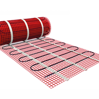 Vloerverwarmingsmat 2,5 m² / 375 Watt (0,5m x 5m)