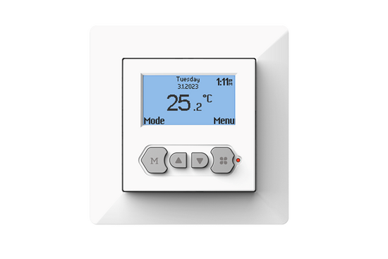 Vloerverwarmingsmat Set Comfort 5 m² / 750 Watt Set met MIC² Basic-thermostaat | Wit - afb. 5