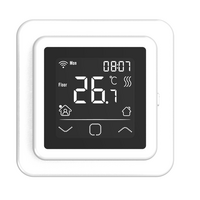 Digitale WiFi Klokthermostaat C16-thermostaat (inbouw) | RAL 9010 Wit